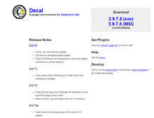 Tablet Screenshot of decaldev.com